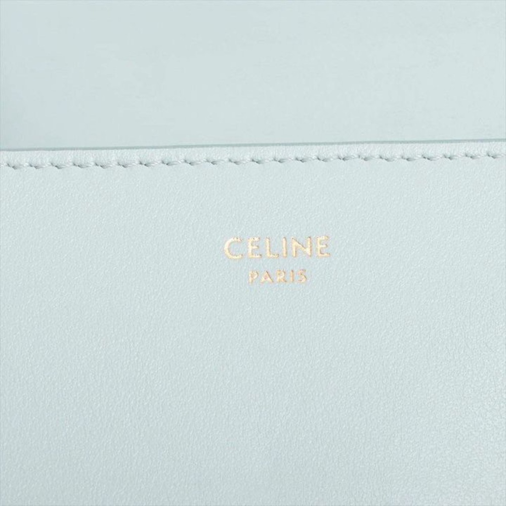 Celine Triomphe Leather Compact Wallet - Picture 4 of 6